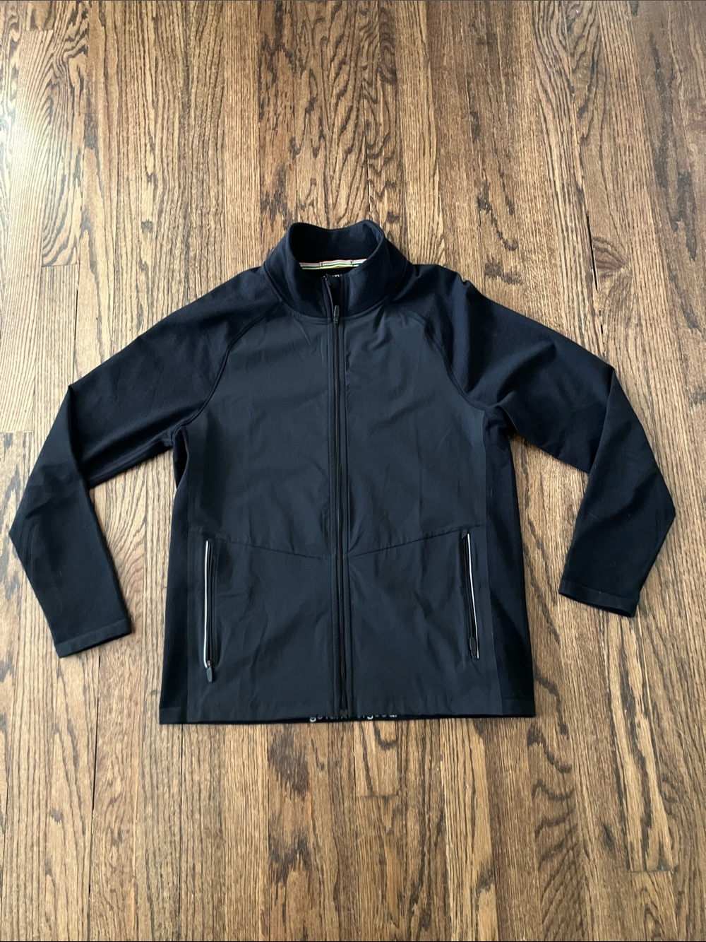 Smartwool Men's Black Intraknit Active Full Zip Jacket